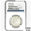 Image 1 : 1860-O Seated Lib. 50C NGC Shipwreck Effect SS REP.