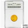 Image 1 : 1908 $2.50 Gold Quarter Eagle ANACS EF40