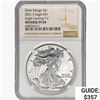 Image 1 : 2021-S Silver Eagle NGC REV PF69 Landing T-2