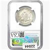 Image 2 : 1860-O Seated Lib. 50C NGC Shipwreck Effect SS REP.