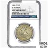 Image 1 : 1860-O Seated Lib. 50C NGC Shipwreck Effect SS REP.