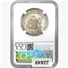 Image 2 : 1860-O Seated Lib. 50C NGC Shipwreck Effect SS REP.