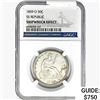 Image 1 : 1859-O Seated Lib. 50C NGC Shipwreck Effect SS REP.