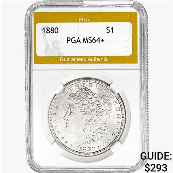 1880 Morgan Silver Dollar PGA MS64+