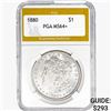 1880 Morgan Silver Dollar PGA MS64+