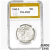 1945-S Walking Liberty Half Dollar PGA MS65