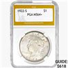 1922-S Silver Peace Dollar PGA MS64+