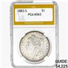 1883-S Morgan Silver Dollar PGA MS63