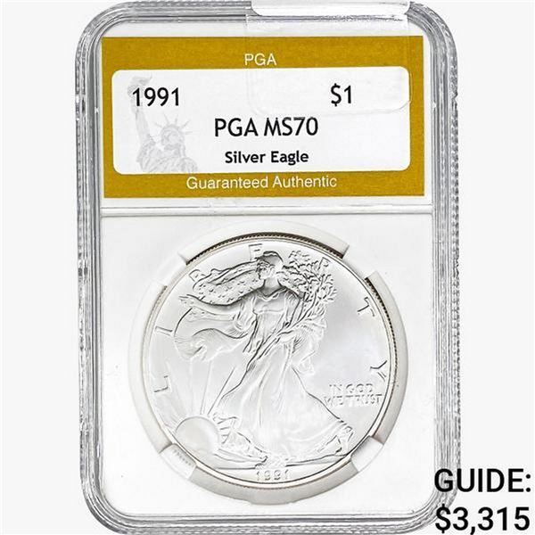 1991 Silver Eagle PGA MS70