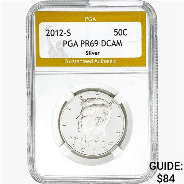 2012-S Kennedy Half Dollar PGA PR69 DCAM
