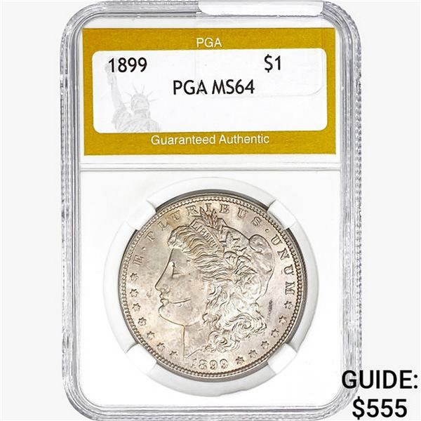 1899 Morgan Silver Dollar PGA MS64