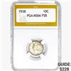 Image 1 : 1938 Mercury Silver Dime PGA MS66 FSB