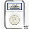 Image 1 : 1859-O Seated Lib. 50C NGC Shipwreck Effect SS REP.