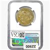 Image 2 : 1860-O Seated Lib. 50C NGC Shipwreck Effect SS REP.