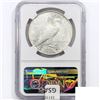 Image 2 : 1923-D Silver Peace Dollar NGC AU58