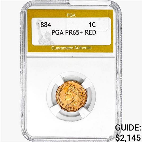 1884 Indian Head Cent PGA PR65+ RED