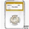 1937-S Washington Silver Quarter PGA MS66