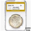 1878 Morgan Silver Dollar PGA MS63 REV 78