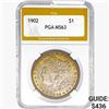 Image 1 : 1902 Morgan Silver Dollar PGA MS63