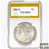 1886-O Morgan Silver Dollar PGA MS63