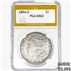 1894-O Morgan Silver Dollar PGA MS62