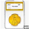 Image 1 : 1927 $20 Gold Double Eagle PGA MS64