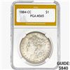 Image 1 : 1884-CC Morgan Silver Dollar PGA MS65