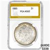 Image 1 : 1885 Morgan Silver Dollar PGA MS65