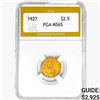 1927 $2.50 Gold Quarter Eagle PGA MS65