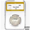 1936 York Half Dollar PGA MS65