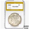 1890 Morgan Silver Dollar PGA MS64