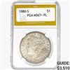 Image 1 : 1880-S Morgan Silver Dollar PGA MS67+ PL