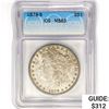1878-S Morgan Silver Dollar ICG MS63