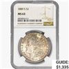 1889-S Morgan Silver Dollar NGC MS63