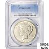 1923-D Silver Peace Dollar PCGS AU58