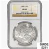 1880-S Morgan Silver Dollar NGC MS63