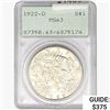1922-D Silver Peace Dollar PCGS MS63