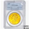 Image 1 : 1899 $20 Gold Double Eagle PCGS MS62