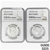 Image 1 : [2] 1965/6-SMS Kennedy Half Dollar NGC MS67 CAMEO
