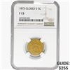 1873 Shield Nickel NGC F15 Closed 3