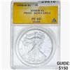 Image 1 : 2008-W Silver Eagle ANACS PF69 DCAM