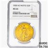 Image 1 : 1908 $20 Gold Double Eagle NGC MS64
