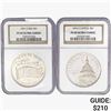 Image 1 : [2] 1991 & 1994 S$1 USO/Capitol NGC PF69 ULTRA CAMEO