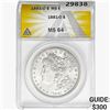 1881-O Morgan Silver Dollar ANACS MS64