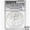 2016-W Silver Eagle ANACS SP70 Satin Finish