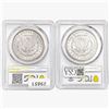 Image 2 : [2] 1882 & 1900 Morgan Silver Dollar PCGS MS63