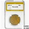 1872-S Seated Liberty Half Dollar PGA AU58
