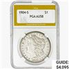 1904-S Morgan Silver Dollar PGA AU58