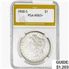 1900-S Morgan Silver Dollar PGA MS63+