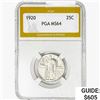 1920 Standing Liberty Quarter PGA MS64